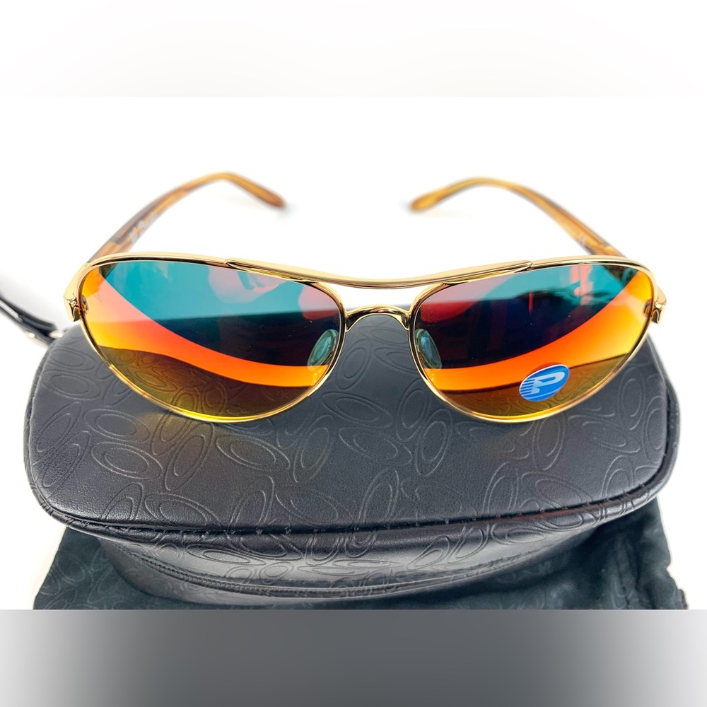 NWT Oakley Tie Breaker 004108-16 sunglasses. Never worn, includes case and cloth - Picture 3 of 13